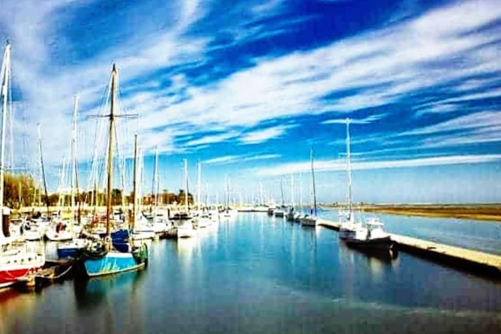 A Gaivota Ria Formosa Waterfront Lux Apart With Pool, Olhao, Algarve Luaran gambar