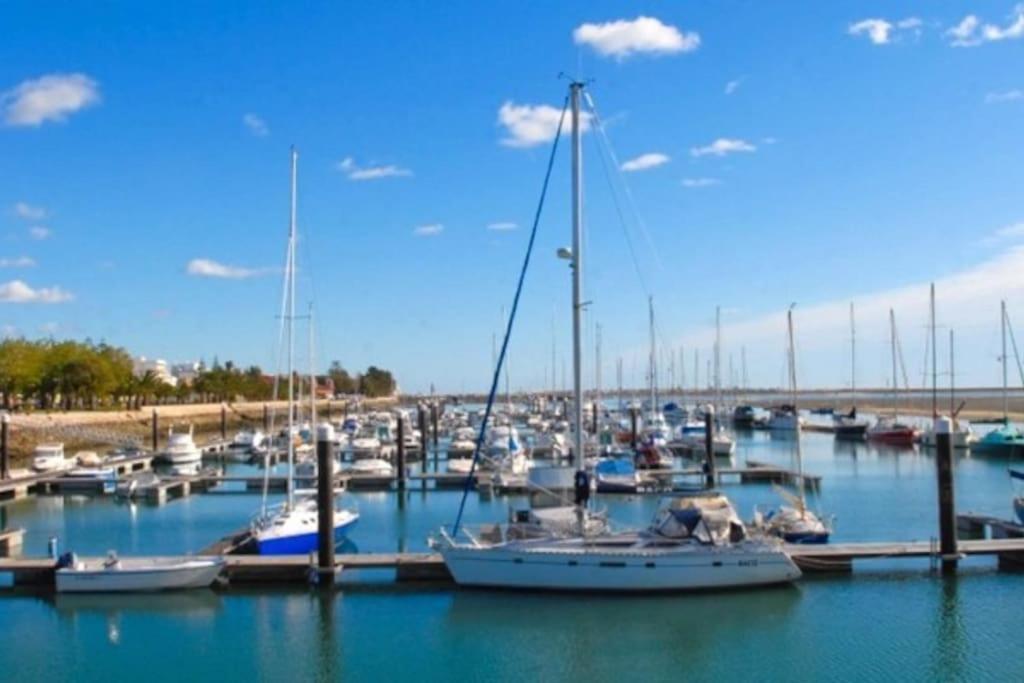 A Gaivota Ria Formosa Waterfront Lux Apart With Pool, Olhao, Algarve Luaran gambar