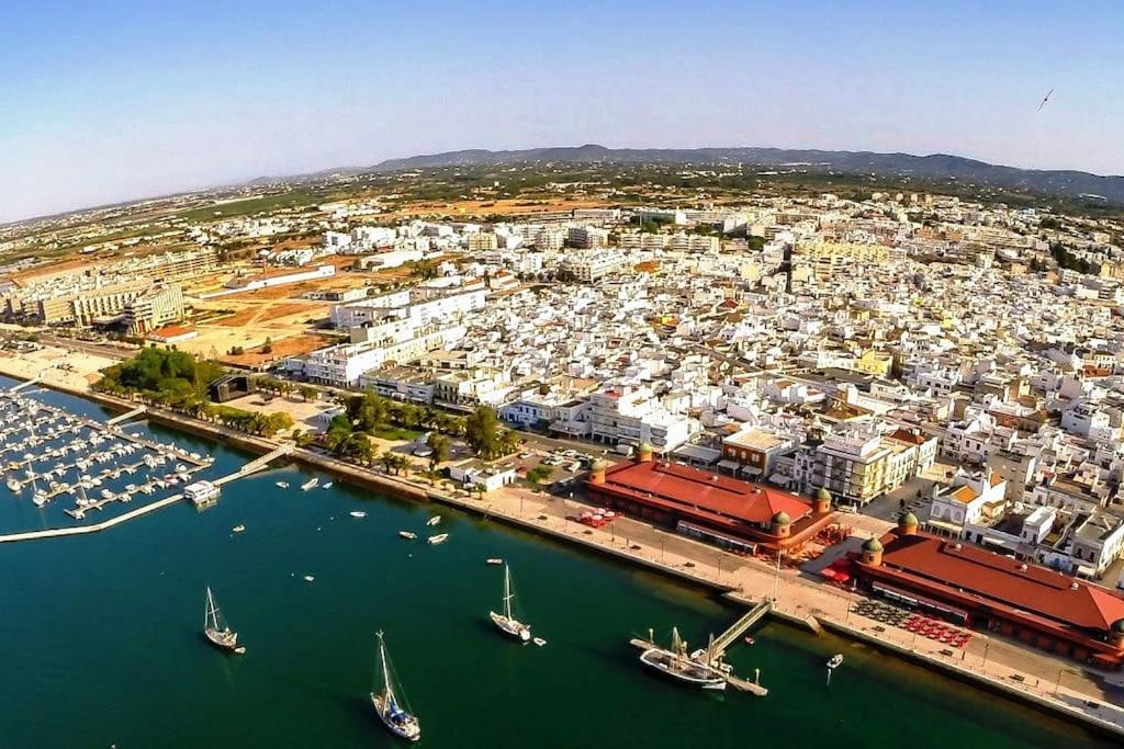 A Gaivota Ria Formosa Waterfront Lux Apart With Pool, Olhao, Algarve Luaran gambar